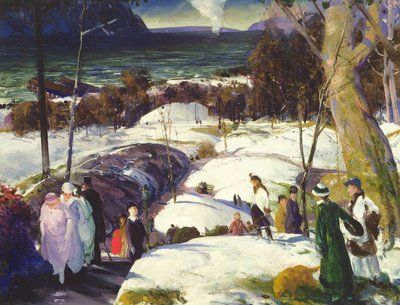 Húsvéti hó, 1915 alkotó: George Wesley Bellows